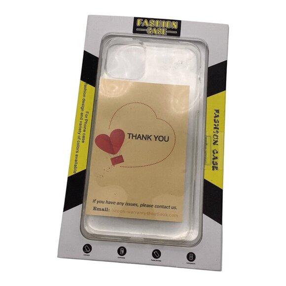 Fashion Case For iPhone 11 Pro Max Clear Durable & Lightweight Design - Picture 1 of 7